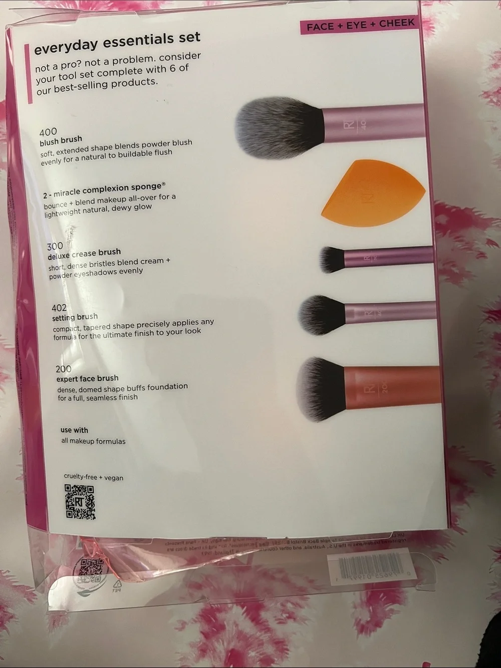 Real Techniques Brush & Sponge Set super goop glamnetic bundle